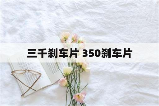 三千刹车片 350刹车片