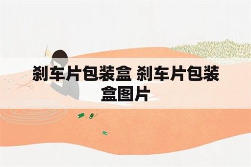 刹车片包装盒 刹车片包装盒图片