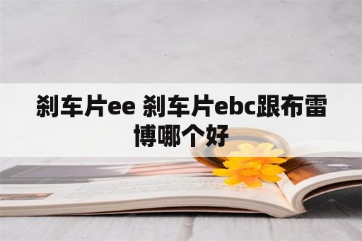 刹车片ee 刹车片ebc跟布雷博哪个好