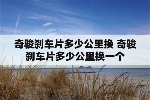 奇骏刹车片多少公里换 奇骏刹车片多少公里换一个