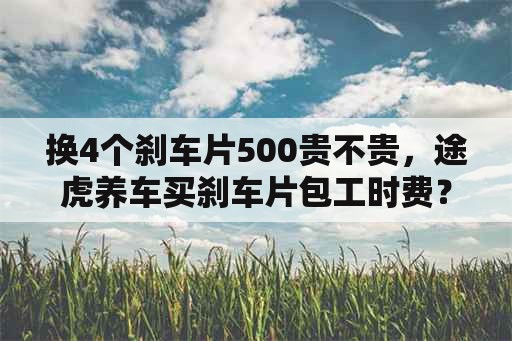 换4个刹车片500贵不贵，途虎养车买刹车片包工时费？