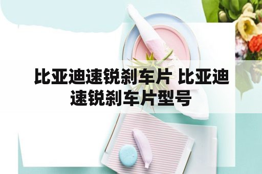 比亚迪速锐刹车片 比亚迪速锐刹车片型号