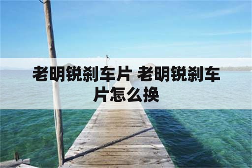 老明锐刹车片 老明锐刹车片怎么换