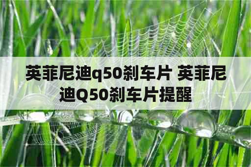 英菲尼迪q50刹车片 英菲尼迪Q50刹车片提醒