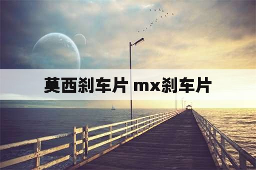 莫西刹车片 mx刹车片