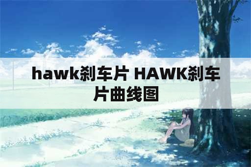 hawk刹车片 HAWK刹车片曲线图