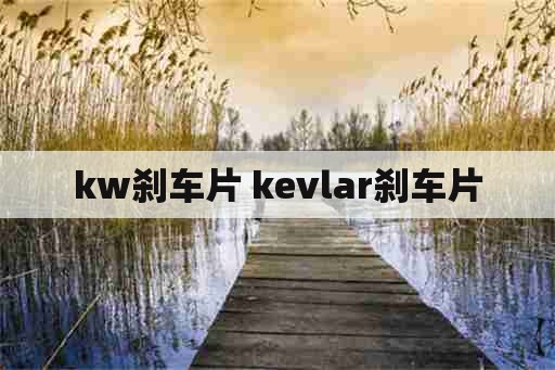 kw刹车片 kevlar刹车片